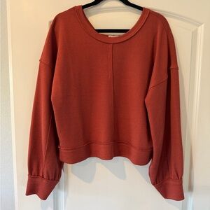New In Rust Sweater